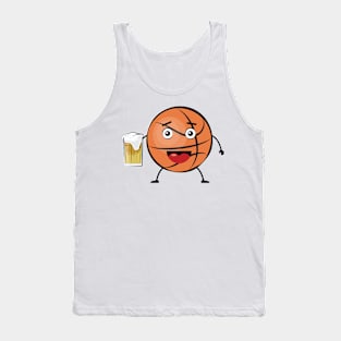 Drinking Basketball Ball - Funny Tank Top